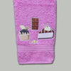 Cup Cake Embroidered Personalized Towel