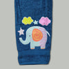 Elephant-Rhinoceros Embroidered Personalized Towel