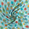 Fish Print Bed Sheet