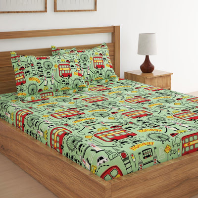 London Print Bed Sheet