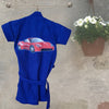 Kids Embroidered Bathrobes Racing Car