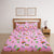 Cassette Pink Print Bed Sheet