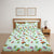 Cassette Green Print Bed Sheet