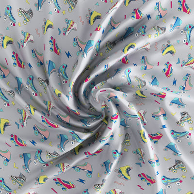 Skates Print Bed Sheet