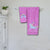 Unicorn Pink Embroidered Personalized Towel